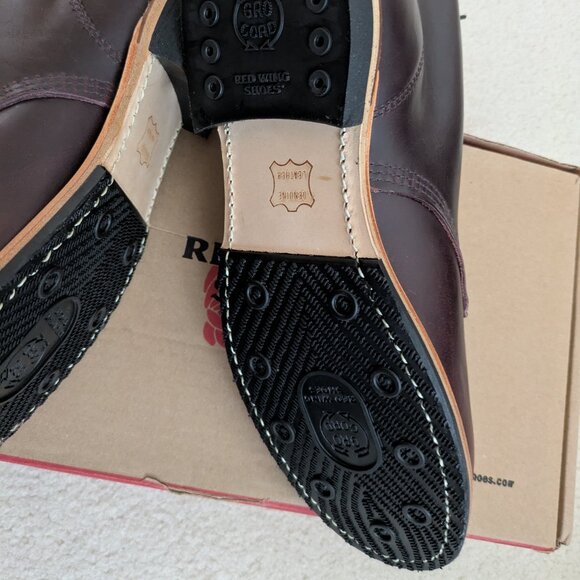 Red Wing Beckman Boot in Black Cherry, 11D - Picture 11 of 16